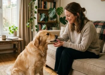 O que significa receber lambidas do seu cachorro todos os dias