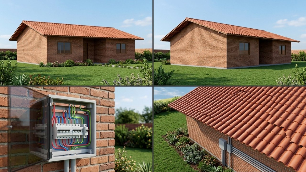 Quanto um eletricista cobra para fazer a instalação elétrica de uma casa de 55 m2 em 2026?