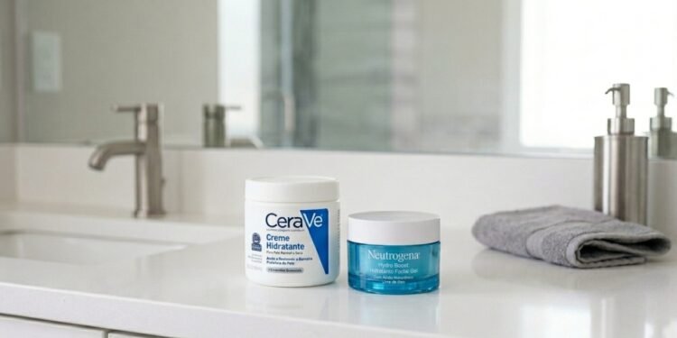 CeraVe ou Neutrogena, qual hidratante escolher e como entender o que sua pele realmente precisa