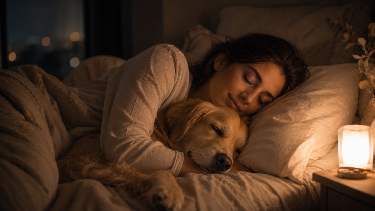 A psicologia deixa claro que pessoas que deixam seus pets dormir na cama compartilham este benefício emocional