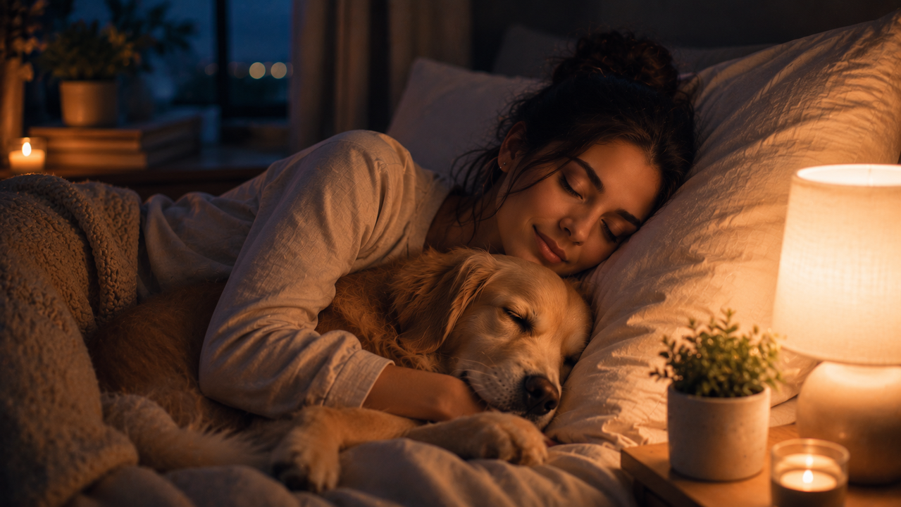 A psicologia deixa claro que pessoas que deixam seus pets dormir na cama compartilham este benefício emocional