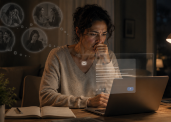 Estudos da psicologia concluíram que a pessoa que revisa mensagens e e-mails várias vezes antes de enviar não está sendo mais cuidadosa, muitas estão tentando compensar o medo antigo de ser mal interpretada
