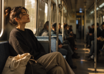A psicologia diz que quem escolhe sentar sozinho no transporte não é antissocial, está criando um intervalo mental onde ninguém pode pedir mais nada