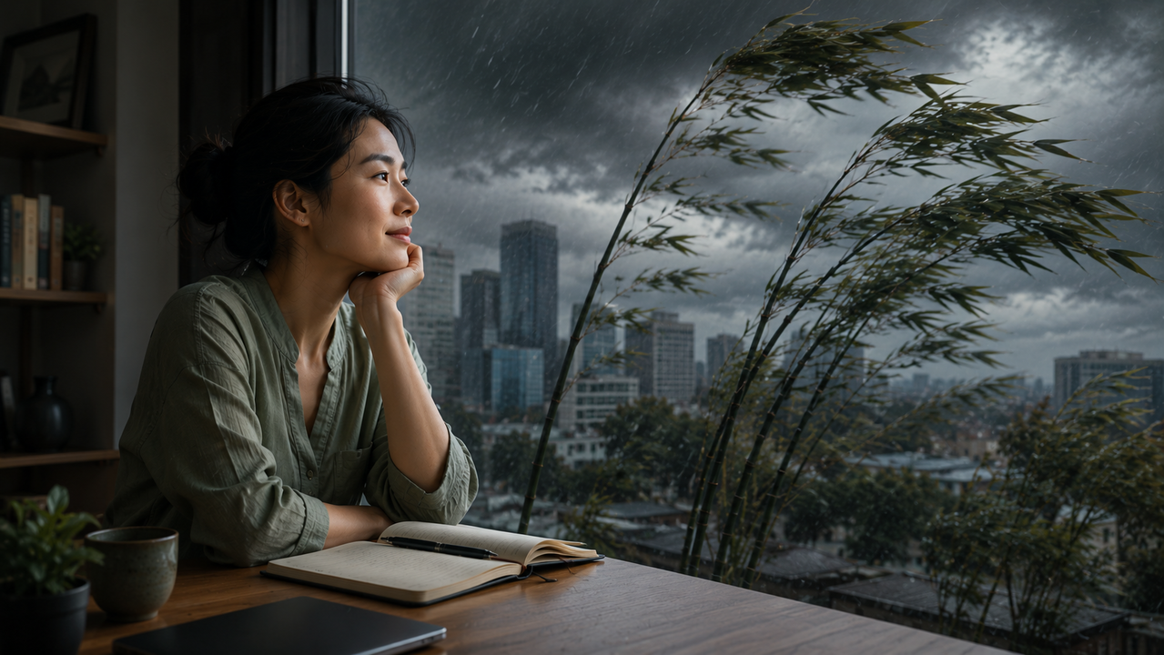 O significado do provérbio japonês “O bambu que enverga ao vento sobrevive à tempestade” e por que saber ceder evita tanto desgaste emocional