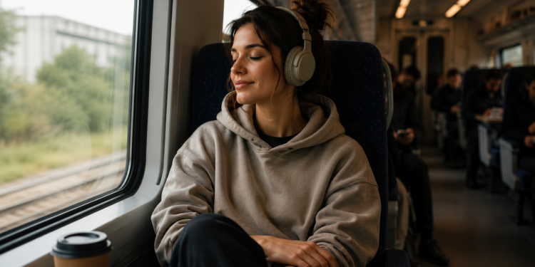 A psicologia diz que pessoas que usam fones de ouvido sem ouvir nada não são antissociais — elas estão construindo um pequeno espaço portátil onde ninguém pode bater