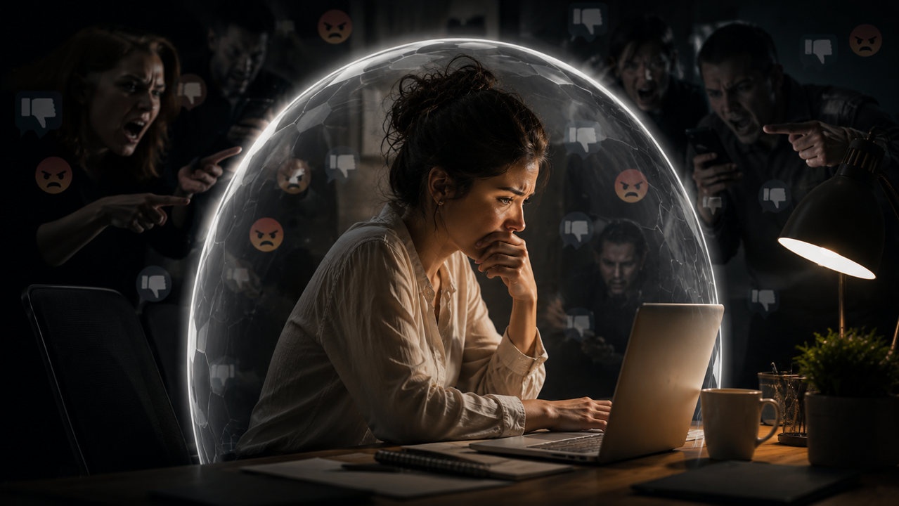A psicologia diz que as pessoas que releem um e-mail quatro vezes antes de enviá-lo não são inseguras — elas cresceram em um ambiente onde ser mal interpretado tinha um custo real