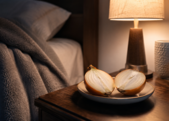 O que realmente acontece quando você dorme com uma cebola no quarto