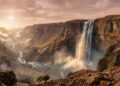 Antiga cachoeira marciana de 4.000 metros