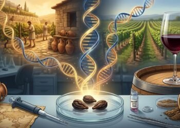 Com o DNA das sementes de uva de 2.000 anos atrás, reconstituíram a origem do vinho atual