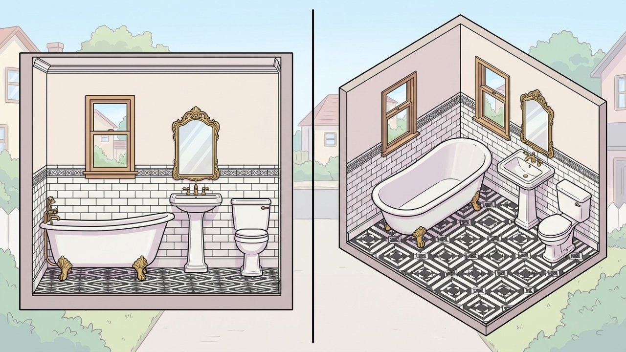 8 estilos de banheiro retrô os designers estão trazendo de volta este ano