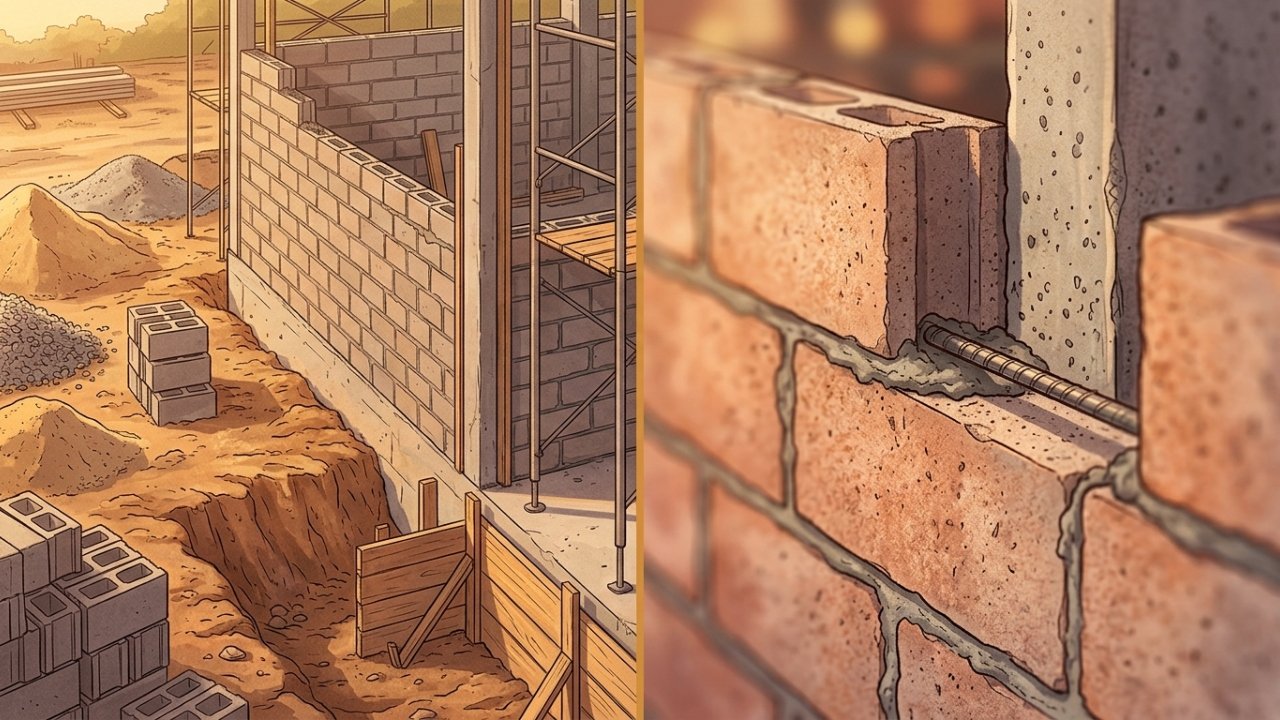 Quanto um pedreiro cobra para erguer um muro de 15 metros?
