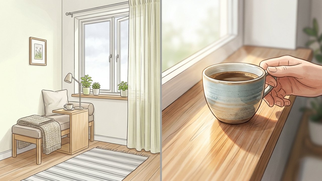Janela com vista: como criar um cantinho para ler, tomar café, ou trabalhar