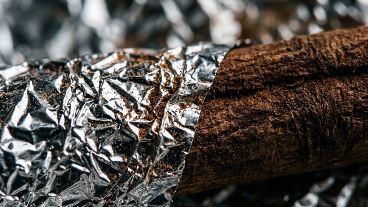 Carregar um pauzinho de canela envolto em papel alumínio: para que serve e por que alguns recomendam