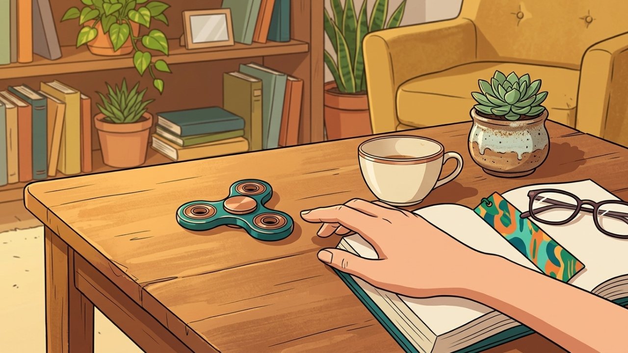 O que significa ter um Fidget Spinner em casa para se distrair durante o tédio?