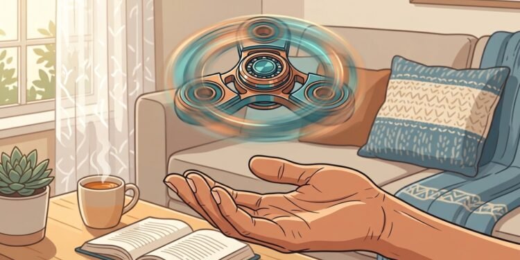 O que significa ter um Fidget Spinner em casa para se distrair durante o tédio?