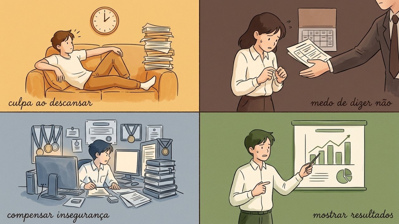 Tem gente que não só está exausta de trabalhar como também vive o cansaço de provar que merece