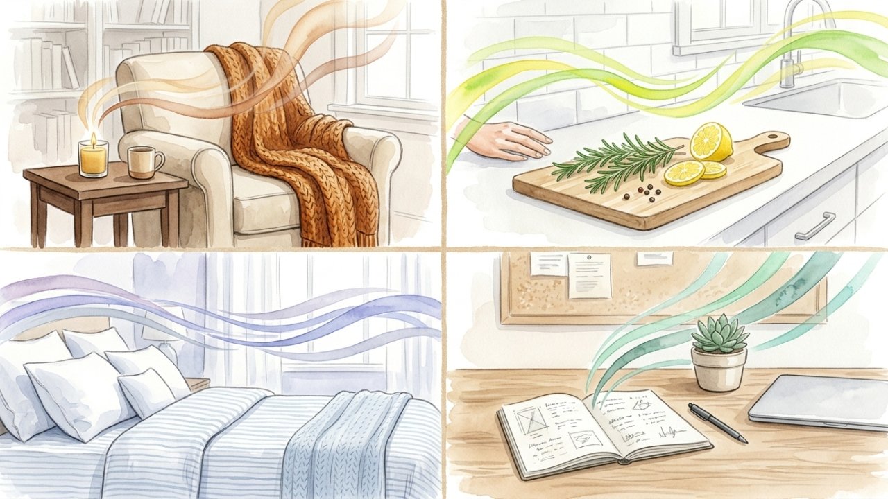 Scentscaping em casa: como designers usam fragrâncias para elevar cada cômodo