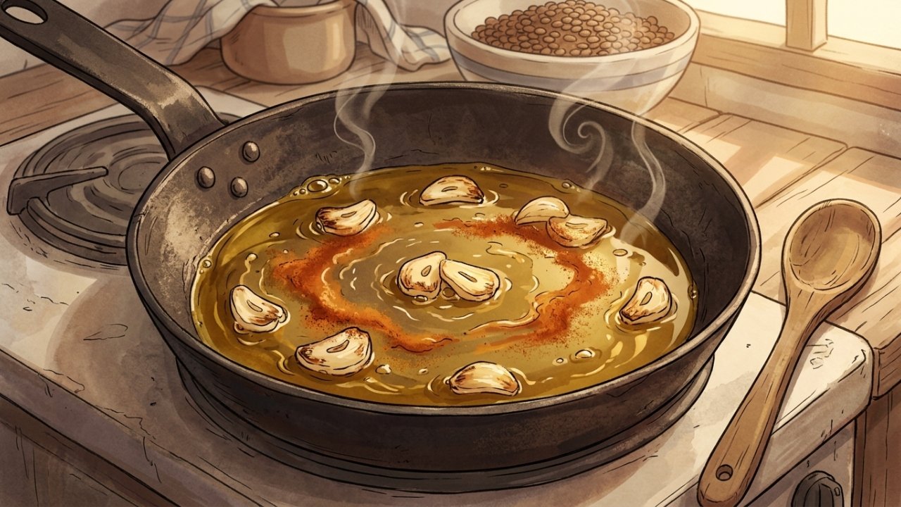 Chefs bascos se mantêm firmes: para deixar a lentilha perfeita, é preciso azeite, alho e páprica