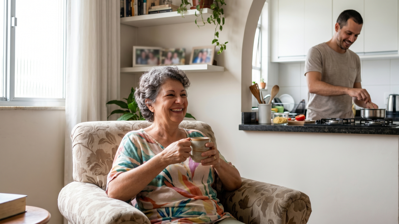 A psicologia diz que as mães que parecem mais impacientes depois dos 60 geralmente não estão mais amargas — elas só cansaram de ser as únicas a sustentar o clima da família