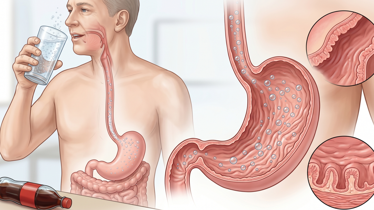 O que trocar refrigerante por água com gás faz no peso e na saúde cardiovascular