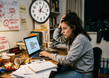 Psicologia conclui que pessoas que sempre deixam tudo para a última hora não fazem isso de propósito, isso pode ser resultado de padrões mentais que distorcem urgência e tempo