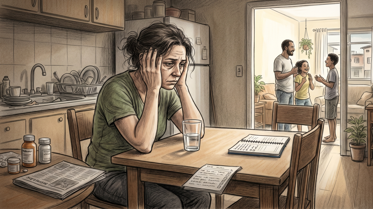 A psicologia afirma que a parte mais difícil de sustentar a família não é pagar as contas, é perceber que você virou o porto seguro emocional de todo mundo