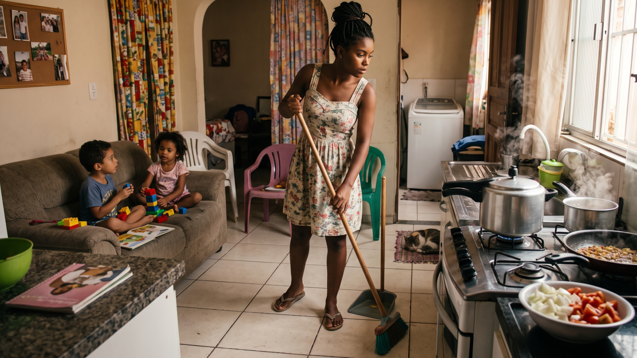Pessoas que cresceram sendo a filha mais velha em famílias onde faltava tempo adulto muitas vezes viraram a segunda gerente da casa, e a função que assumiram aos 10 anos ainda aparece nos relacionamentos que tentam controlar sem perceber