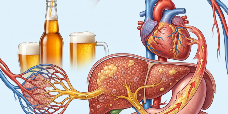 Estudo revela os efeitos da cerveja no fígado e na saúde cardiovascular
