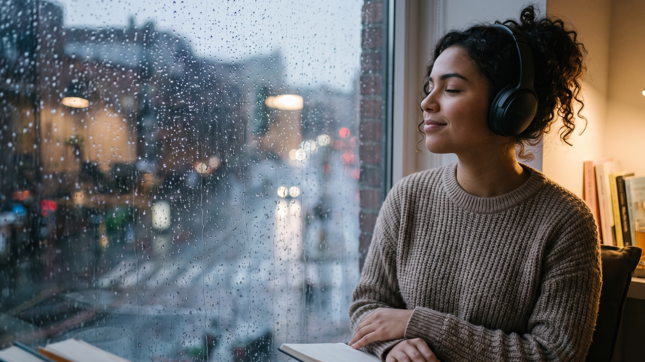 A psicologia afirma que pessoas que amam ouvir chuva por longos períodos não estão apenas sendo nostálgicas; pesquisas sobre sons naturais apontam associação com relaxamento leve e foco mais estável