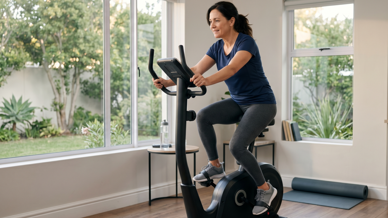Mulheres acima dos 60 anos que querem envelhecer com mais mobilidade e menos cansaço podem se beneficiar de sessões de bicicleta ergométrica entre 20 e 30 minutos, principalmente quando o ritmo é confortável e repetido várias vezes na semana