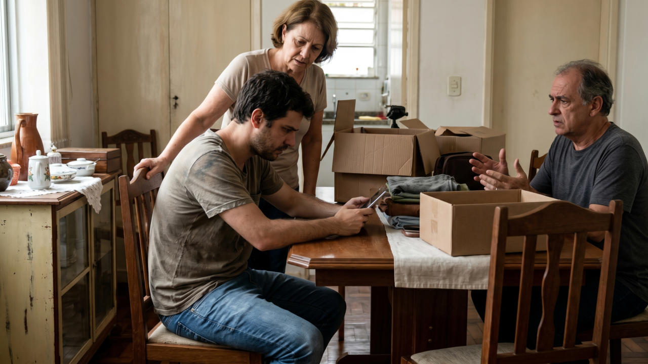 Muita gente não percebe que quem voltou a depender financeiramente da família depois dos 30 está vivendo dois constrangimentos ao mesmo tempo: o de se sentir atrasado em relação aos outros e o de precisar reaprender a tomar decisões sem a mesma autonomia