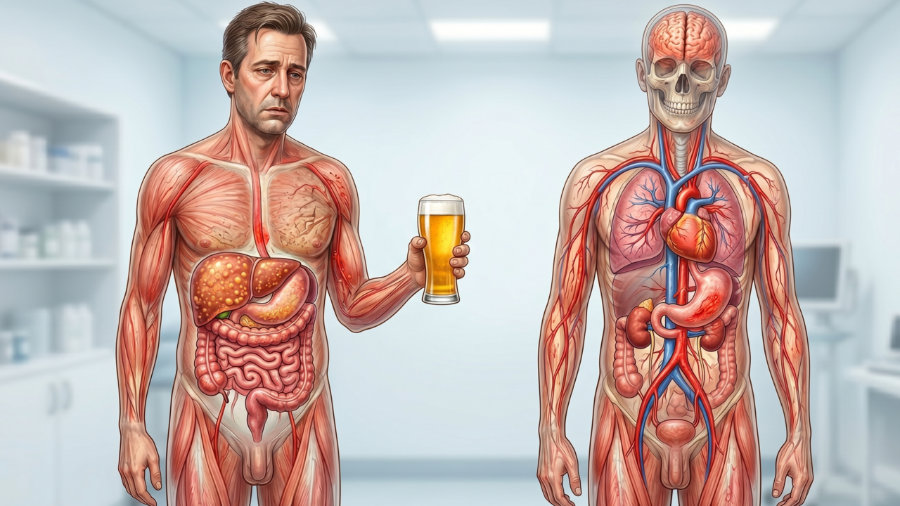 O que a cerveja faz no fígado e na saúde do coração