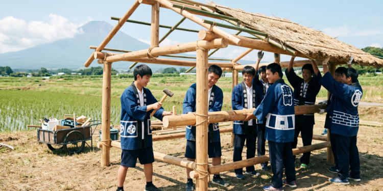 Provérbio japonês: “A flecha sozinha voa rápido, mas o feixe resiste à guerra.”