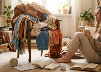 A psicologia aponta que pessoas que acumulam roupa na cadeira tendem a adiar decisões simples e perder consistência na rotina