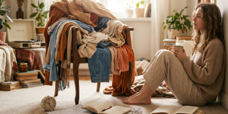 A psicologia aponta que pessoas que acumulam roupa na cadeira tendem a adiar decisões simples e perder consistência na rotina