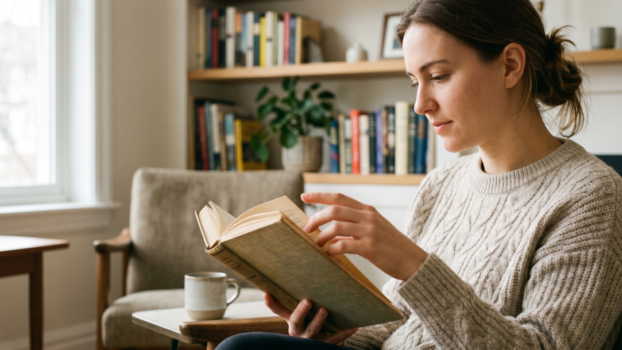 A psicologia diz que pessoas que ainda leem livros físicos em vez de telas não estão presas ao passado, elas preservam uma relação mais estável com atenção e compreensão que muitos perderam sem perceber