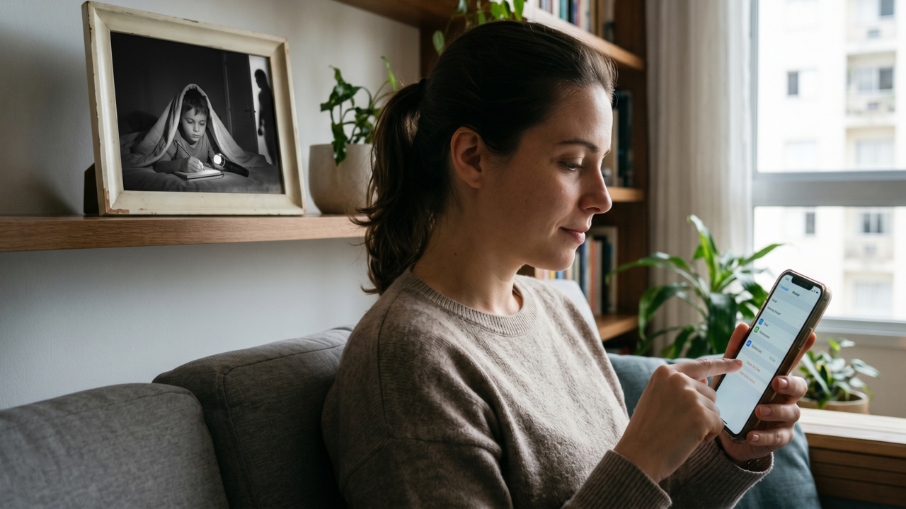 A psicologia afirma que a pessoa que apaga mensagens o tempo todo não é mais discreta, ela cresceu entendendo que qualquer registro podia ser relido, interpretado contra ela ou cobrado mais tarde