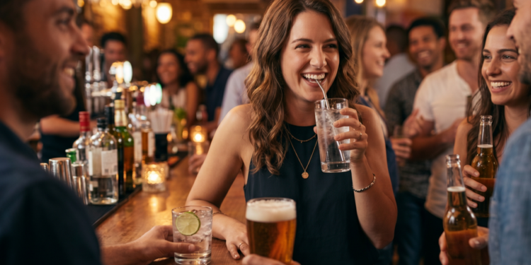 Técnica da hidratação intercalada para beber em festa sem exagerar, o hábito apoiado por especialistas que pode ajudar mais do que parece