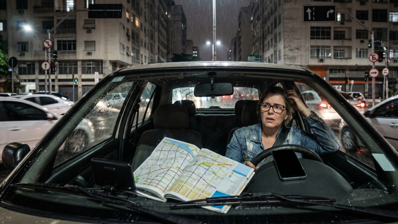 Pergunte a alguém que cresceu antes do GPS como aprendeu a se orientar na cidade, e você vai ouvir histórias de pontos de referência, papel dobrado e erro de caminho. Hoje a rota chega pronta, mas o senso de lugar ficou mais fraco