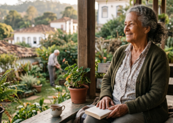 A psicologia sugere que as pessoas mais satisfeitas na velhice nem sempre são as que chegaram onde queriam, são as que aprenderam a enxergar valor no que a vida trouxe fora do plano