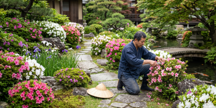 Provérbio japonês para refletir: “o jardim não floresce no dia em que você planta, mas em cada dia em que você volta para cuidar”.