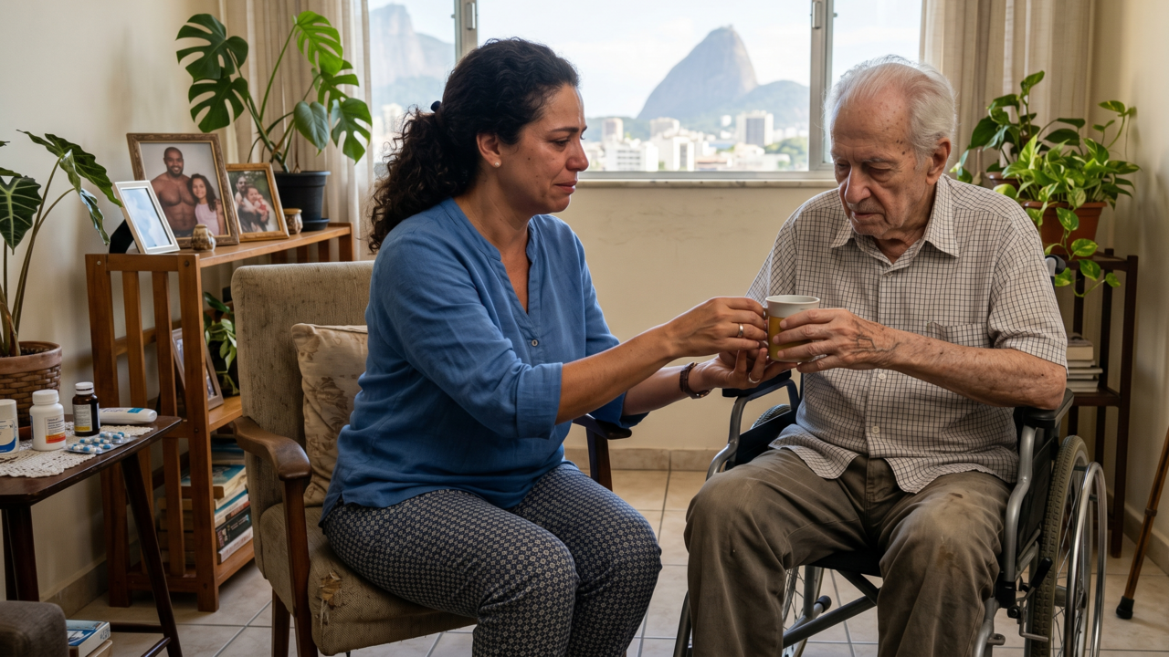 A psicologia diz que a parte mais difícil de ver seus pais envelhecerem "não é apenas o tempo passando, mas perceber que os papéis entre vocês estão mudando"