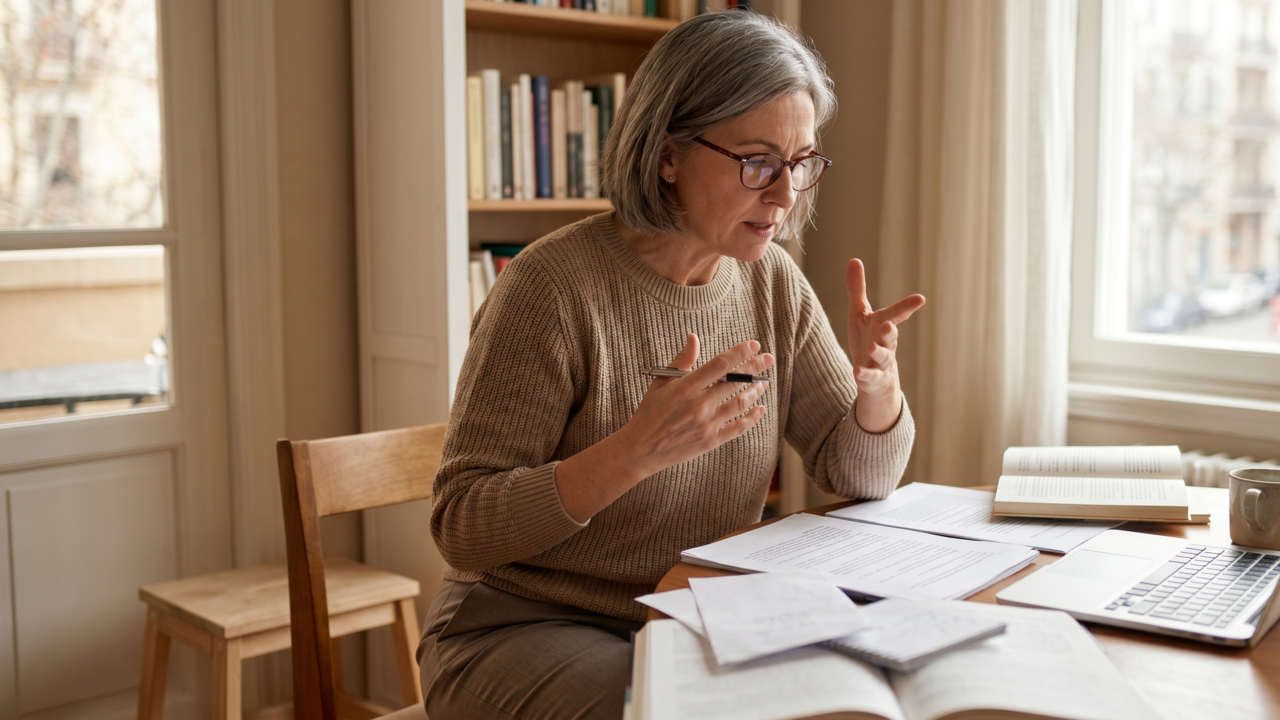 A psicologia diz que pessoas que leem textos em voz alta para revisar não são dramáticas; elas estão detectando falhas de lógica e linguagem com mais eficiência do que a maioria