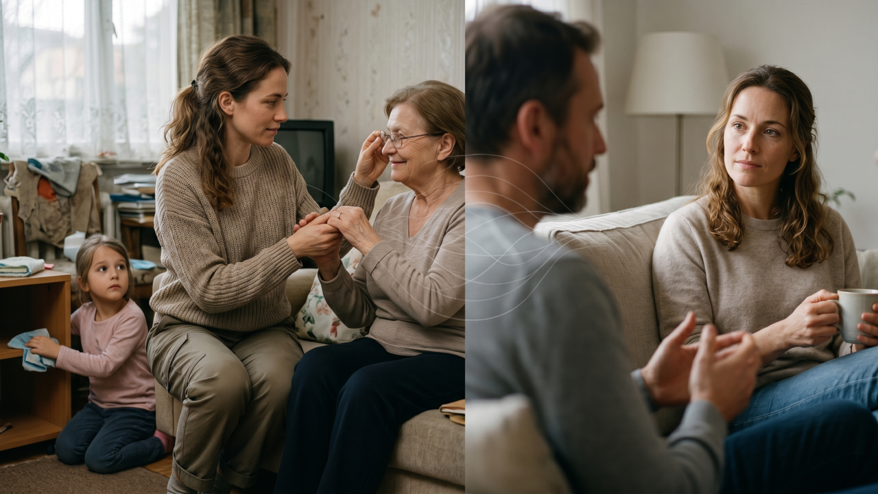 A psicologia diz que muitas irmãs mais velhas aprenderam a perceber tensões e necessidades dos outros antes mesmo de reconhecer as próprias