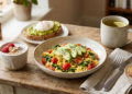Nutricionista explica: o café da manhã que ajuda a controlar a fome não começa com suco e torrada, começa com proteína e fibra de verdade