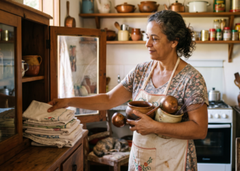 A psicologia afirma que mães que guardam potes, panos e utensílios antigos não estão sendo acumuladoras, mas tentando preservar segurança, rotina e memória dentro de casa
