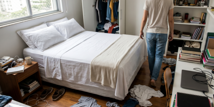 Psicologia diz que pessoas que deixam a cama impecável em um quarto bagunçado costumam compartilhar estes 7 hábitos silenciosos de autocontrole