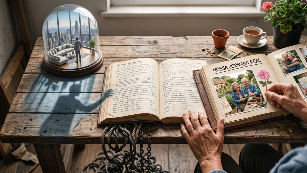 A psicologia afirma que as pessoas mais satisfeitas aos 60 anos geralmente não são aquelas que conquistaram tudo o que planejaram — são aquelas que pararam de comparar suas vidas com a vida que pensavam ter encomendado.