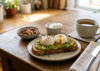 Nutricionista explica: o lanche da tarde que sustenta de verdade não começa com biscoito, começa com proteína e gordura boa