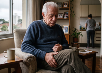 A psicologia diz que a razão de tantos pais mais velhos esconderem dores e dificuldades não é só orgulho, é o medo silencioso de parecer que já começaram a dar trabalho